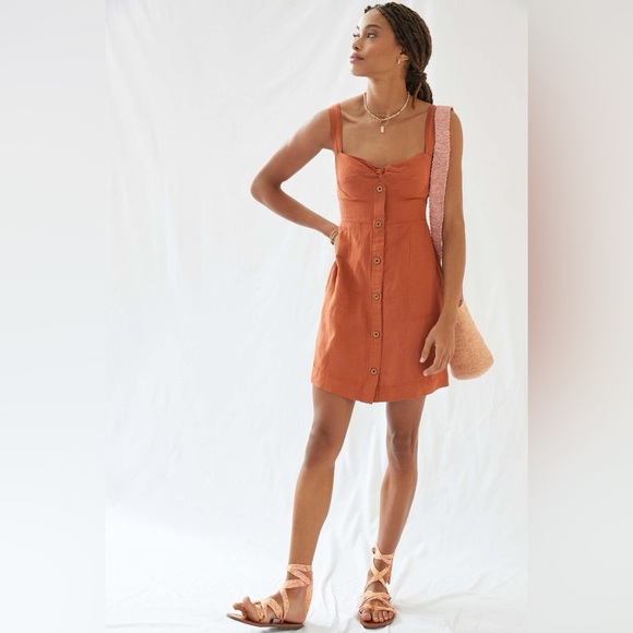 Maeve by Anthropologie Twist Front Mini Dress - Size XL - Picture 1 of 4